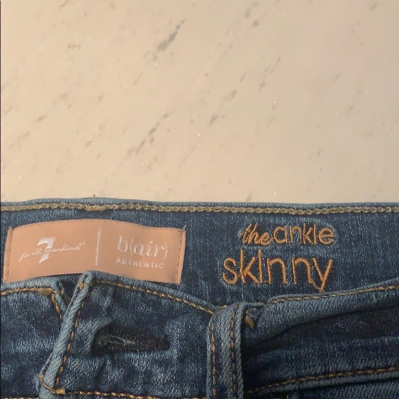 7 Blair ankle skinny jeans - Picture 3 of 5